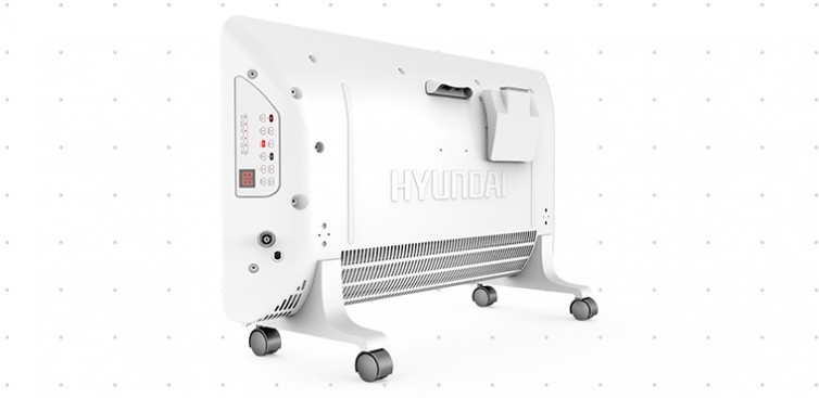 Электрический конвектор с электронным термостатом Hyundai H-HV2-15-UI566 серия Pro Slider Digital - фото3