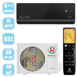 Кондиционер Royal Clima Supremo Nero Full DC EU Inverter RCI-RSN55HN Монтаж по Минску и РБ - фото