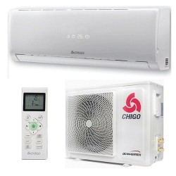 Кондиционер инвертор на обогрев до- 25 Chigo Angel Inverter R32 CS-35V3G-1C169A-W3 Монтаж по Минску и РБ - фото