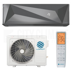 Кондиционер Loriot Diamond Black DC Inverter LAC-12MDI черный, Монтаж по Минску и РБ - фото