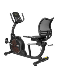 Горизонтальный магнитный велотренажер Alpin Luxury B-199R - фото