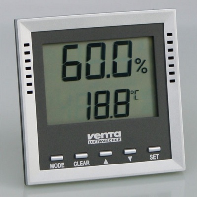Электронный термогигрометр VENTA с температурой - фото